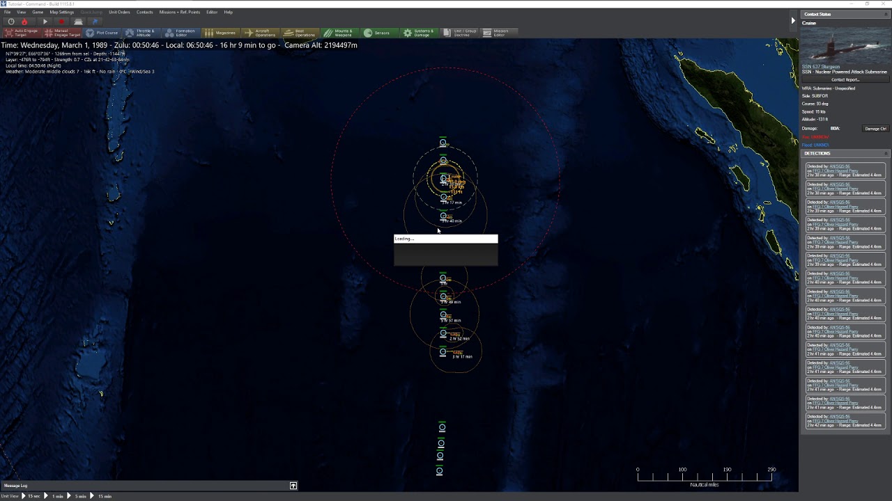 Command: Modern Operations Submarine Tutorial