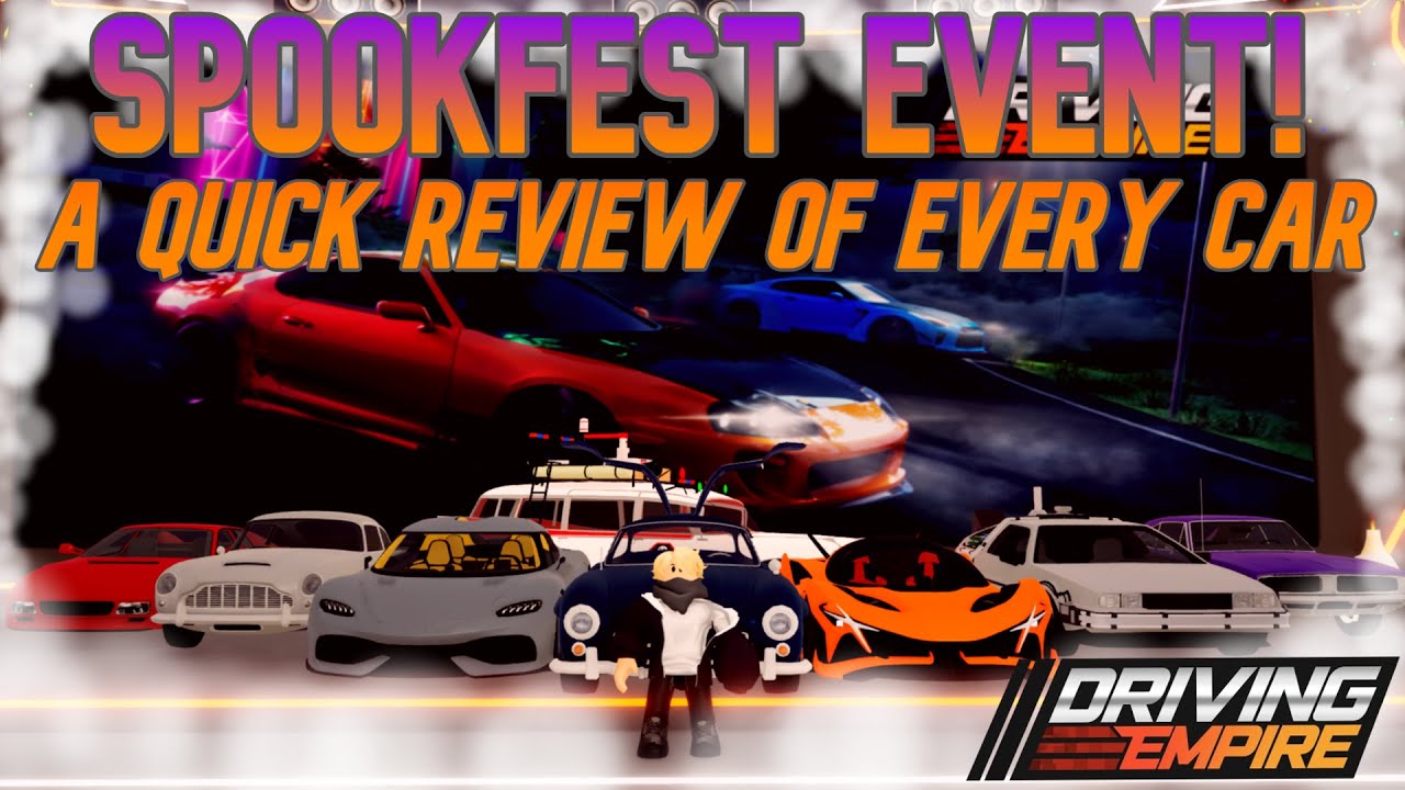 Reviewing EVERY Spookfest Car! - ft. GeneralKiko