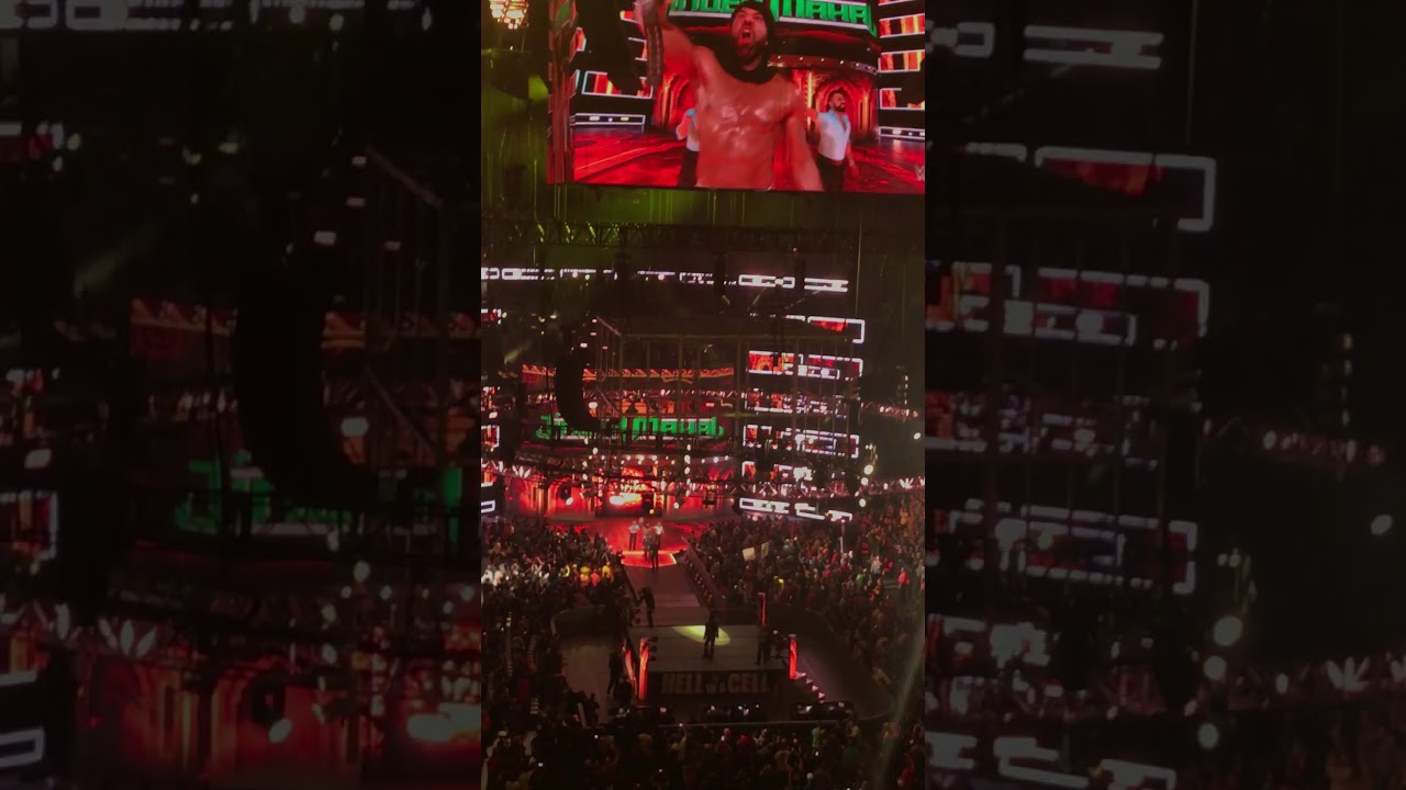 Jinder Mahal 2017 WWE Hell in a Cell entrance live