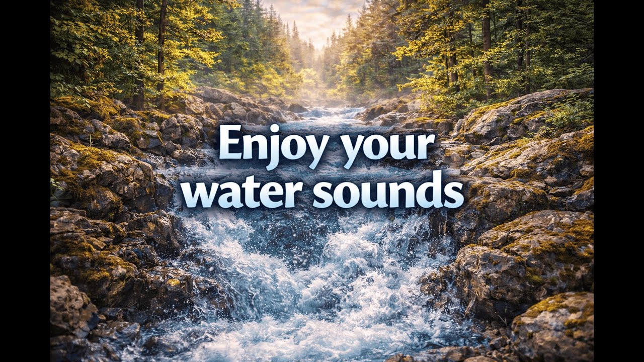 Enjoy Your Water Sounds – Peaceful Water Flow ASMR
