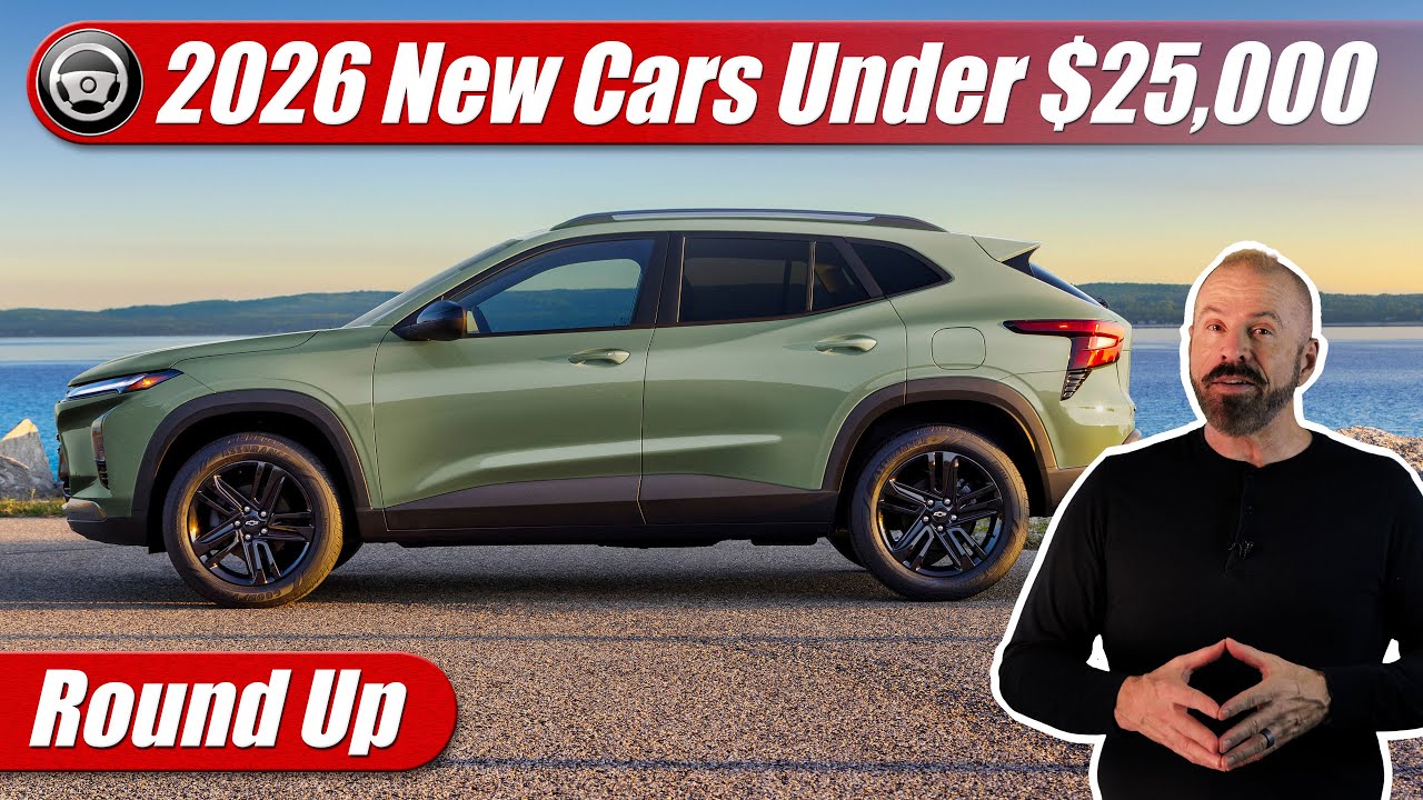 Top 2026 New Cars & SUVs Under $25,000