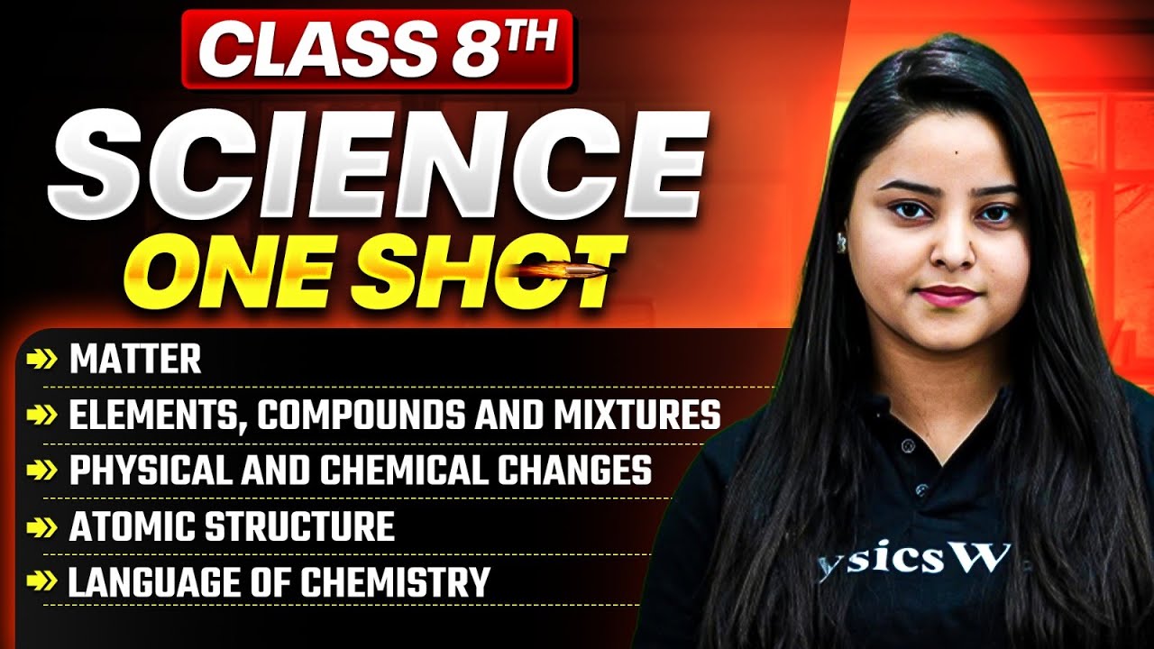 Class 8 Science Half -Yearly Revision  || ICSE || Pratibha Ma'am🎯