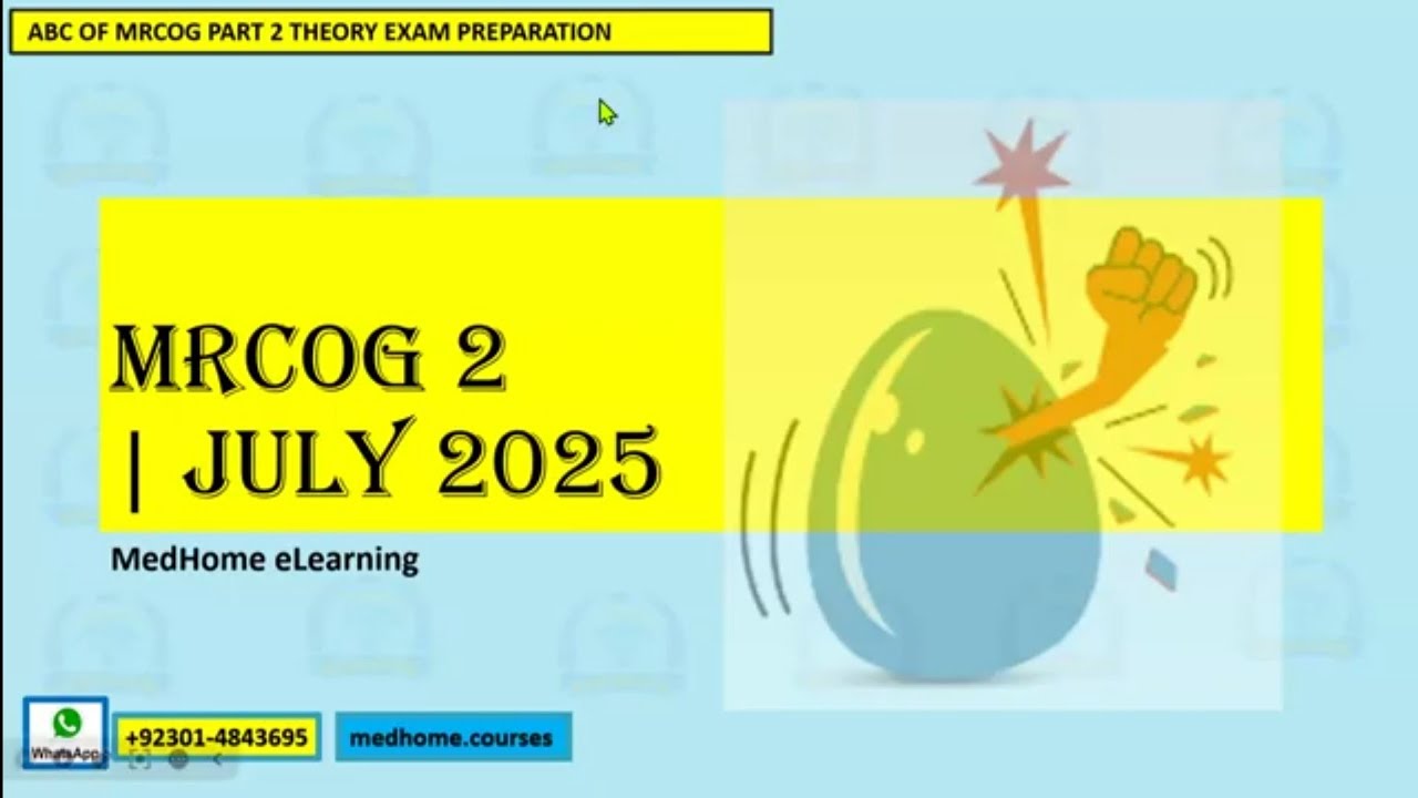 ABC of MRCOG Part 2 | Syllabus, Study Material Complication,How to Prepare Smart 🤓