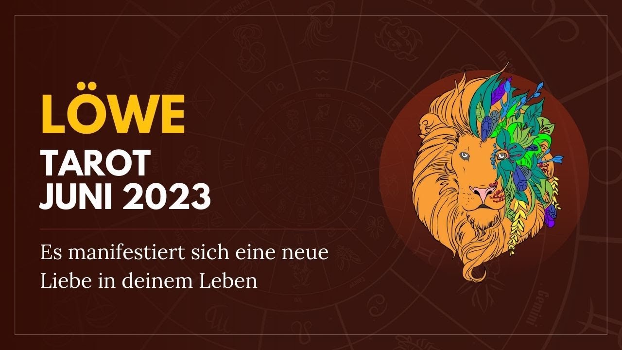 L&Ouml;WE ♌ Liebe Juni &hearts;️ Es manifestiert sich eine neue Liebe in deinem Leben