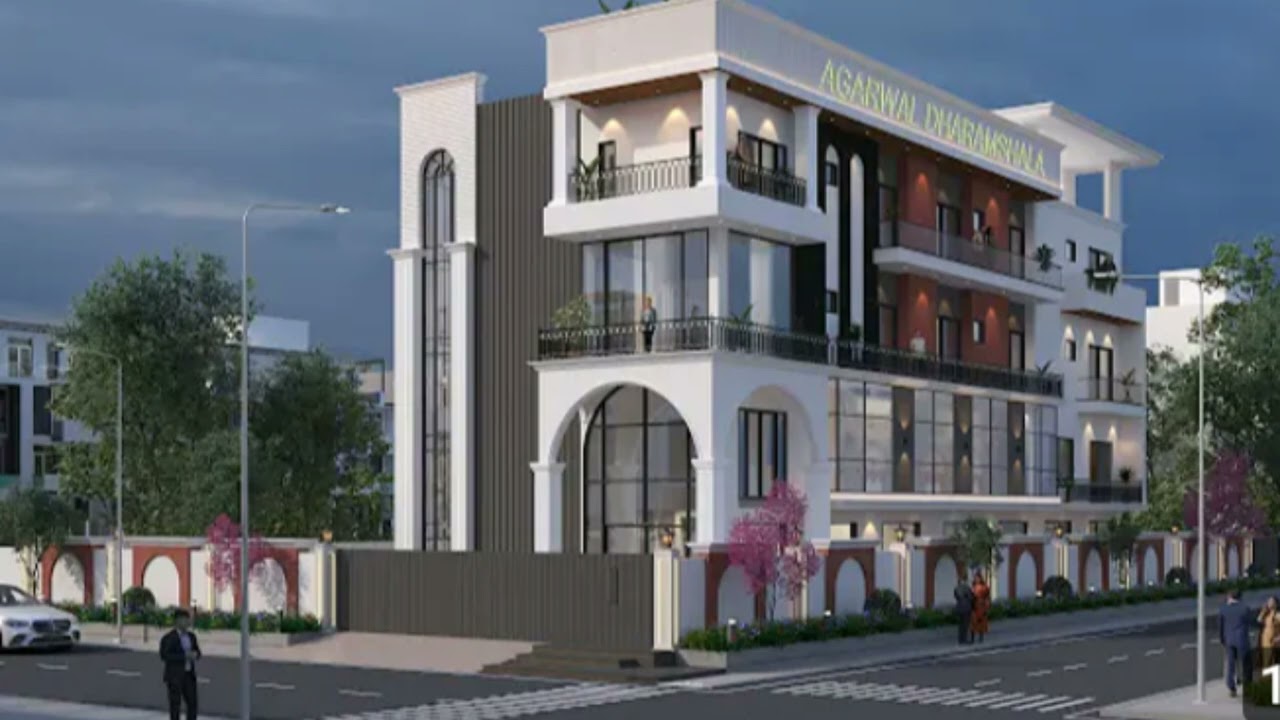 Modern Home design luxury front 