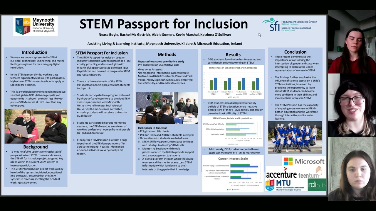 SFI Summit 2022: Neasa Boyle (MU) 'STEM Passport for Inclusion'