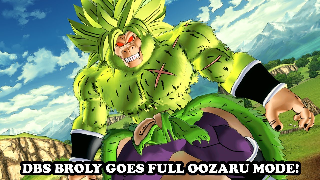 DBS BROLY GOES FULL LEGENDARY GREAT APE MODE! THE LEGENDARY OOZARU! Dragon Ball Xenoverse 2 Mods