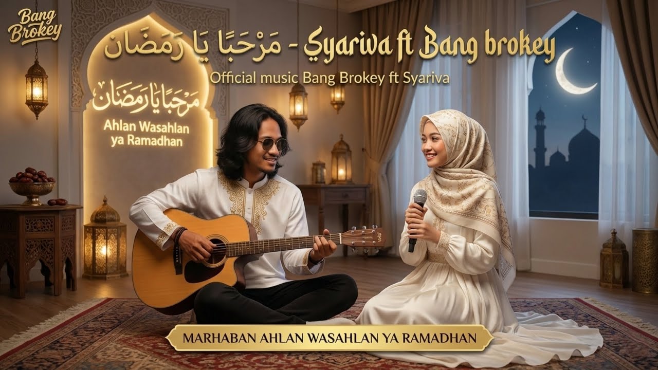MARHABAN YA RAMADHAN (مَرْحَبًا يَا رَمَضَان) - BANG BROKEY ft. SYARIVA | Nasheed Acoustic