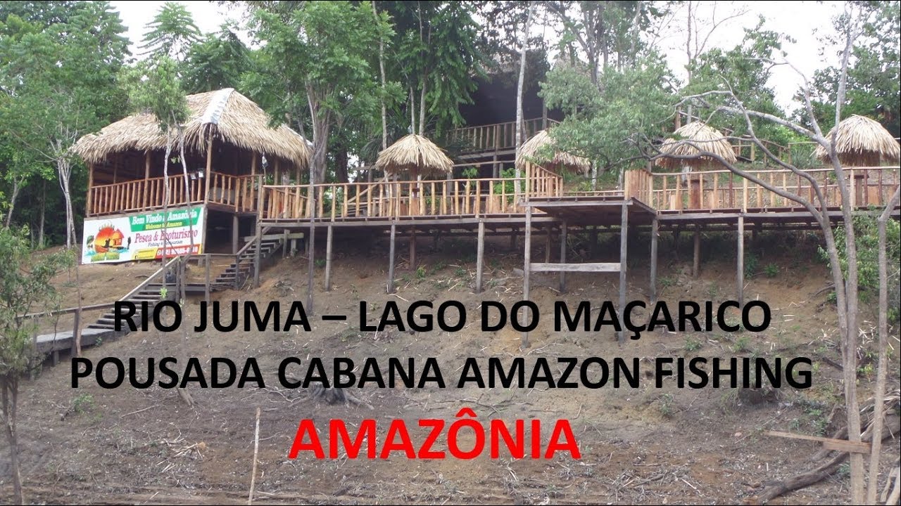 RIO JUMA - POUSADA CABANA AMAZON FISHING #AMAZÔNIA