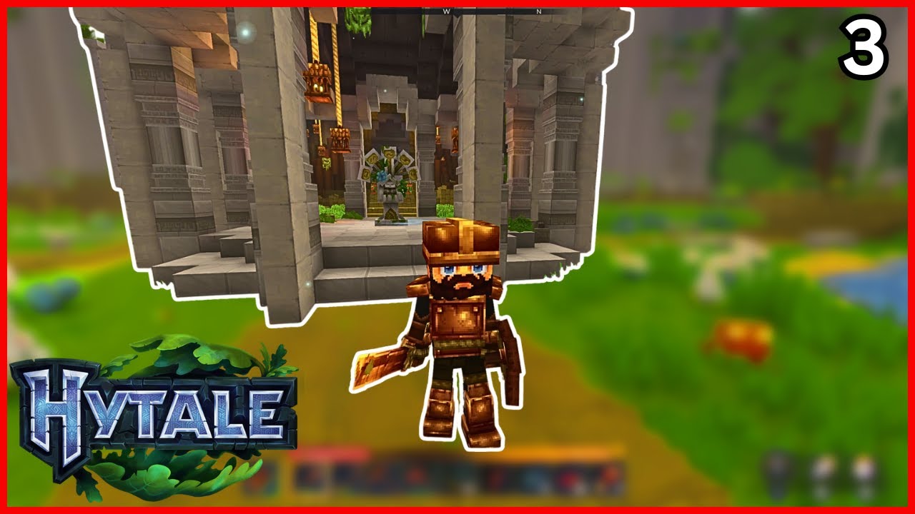 Exploring the Forgotten Temple! Lets Play Hytale (Part #3)