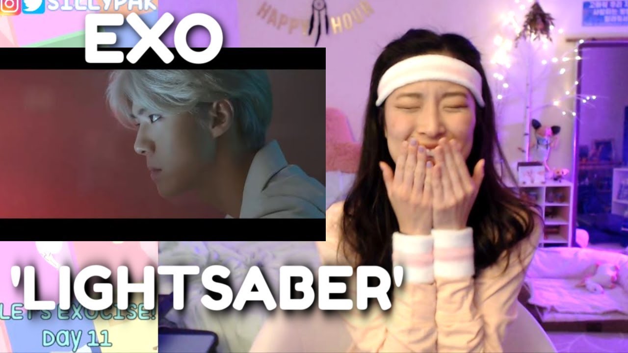 EXO  'LIGHTSABER' MV + LIVE JAPAN REACTION | EXO-CISE WITH ME (Day 11)