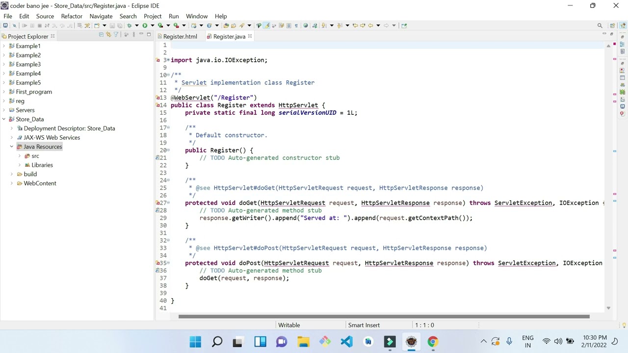 How to Connect Servlet to MYSQL Database in Eclipse | Java Servlet and JDBC Example