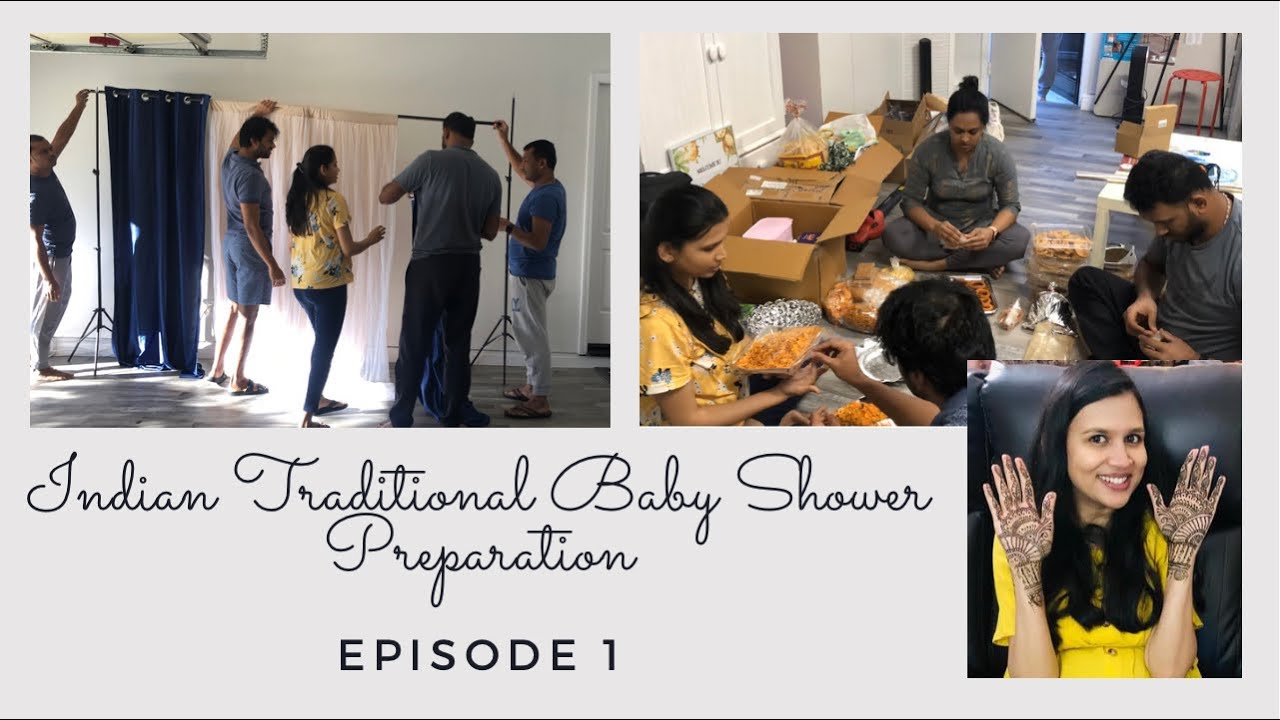 BABY SHOWER Ep 1 | Decor| Mehndi | Indian Godh Bharai in the USA | अमेरीका में ऐसे मनाई गोद भराई रसम
