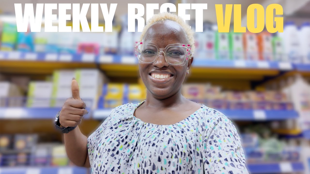 Productive Reset Vlog | Resetting My Life After a Lazy Week in Abuja 🧘🏾‍♀️