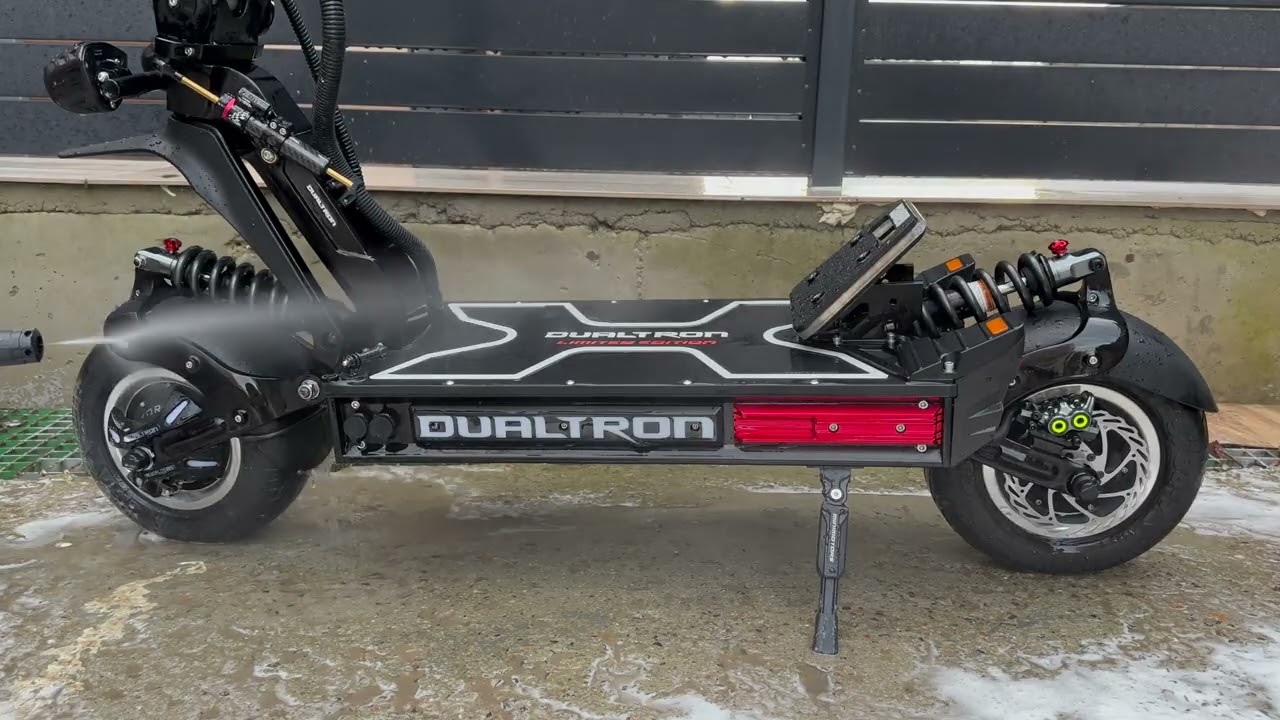 I wash the Electric Scooter Dualtron X LTD  !!!