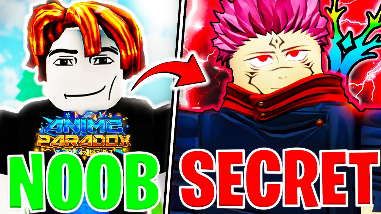 INSANE START! Going From NOOB To PRO In ONE Video In Anime Paradox Roblox!