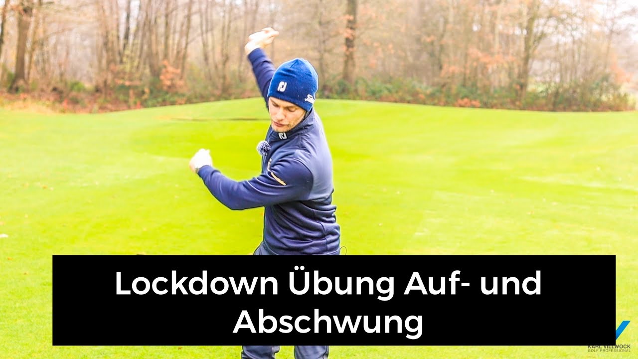 Lockdown Golf I Auf und Abschwung von zu Hause verbessern