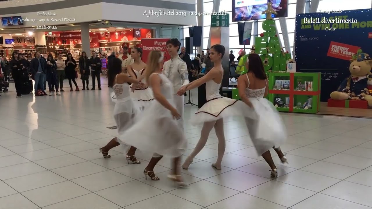 Balett divertimento C dúr