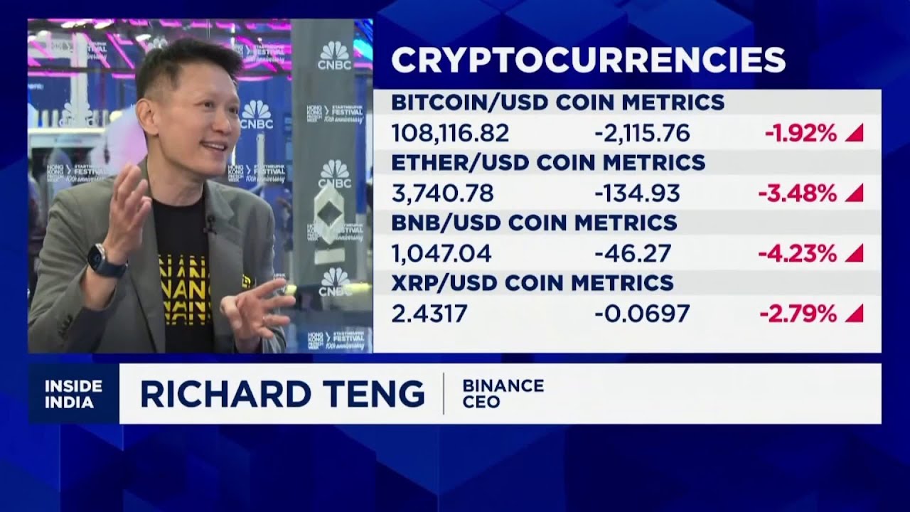 Binance CEO Richard Teng on Trump's pardon for founder CZ