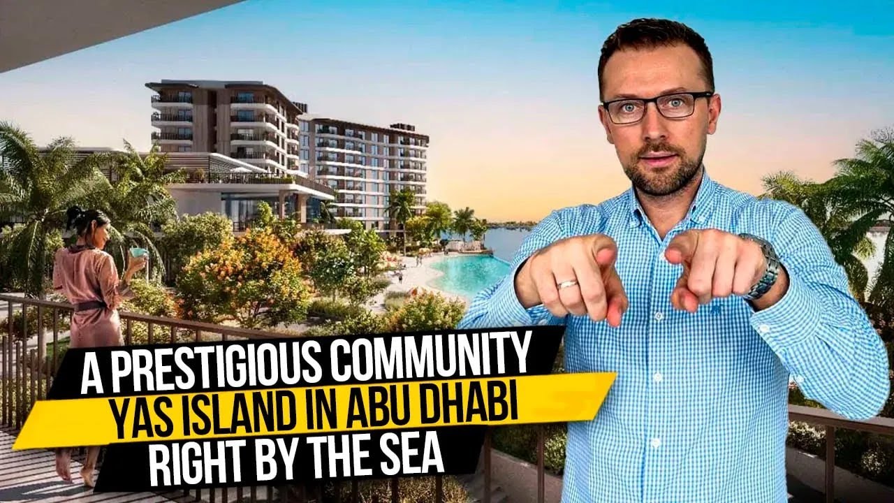 Right by the sea in Abu Dhabi, on Yas Island. Premium Gardenia Bay project. Installments for 3 years