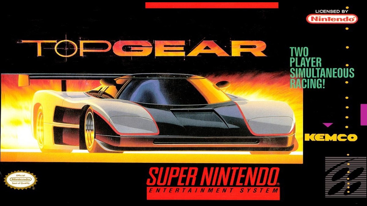 Top Gear Game Genie (Super Nintendo)