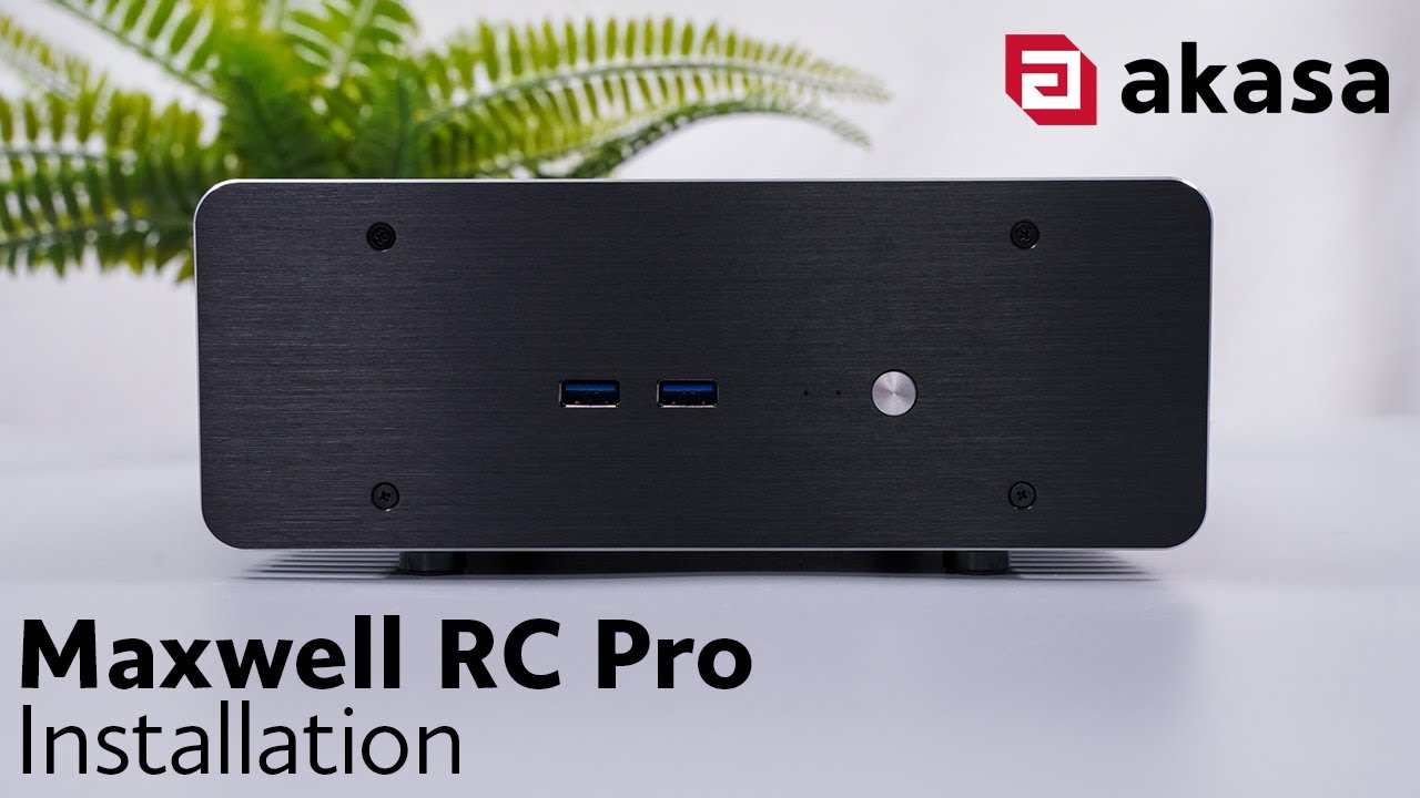 Installation guide of our Akasa Maxwell RC Pro with the ASUS NUC 15 Pro
