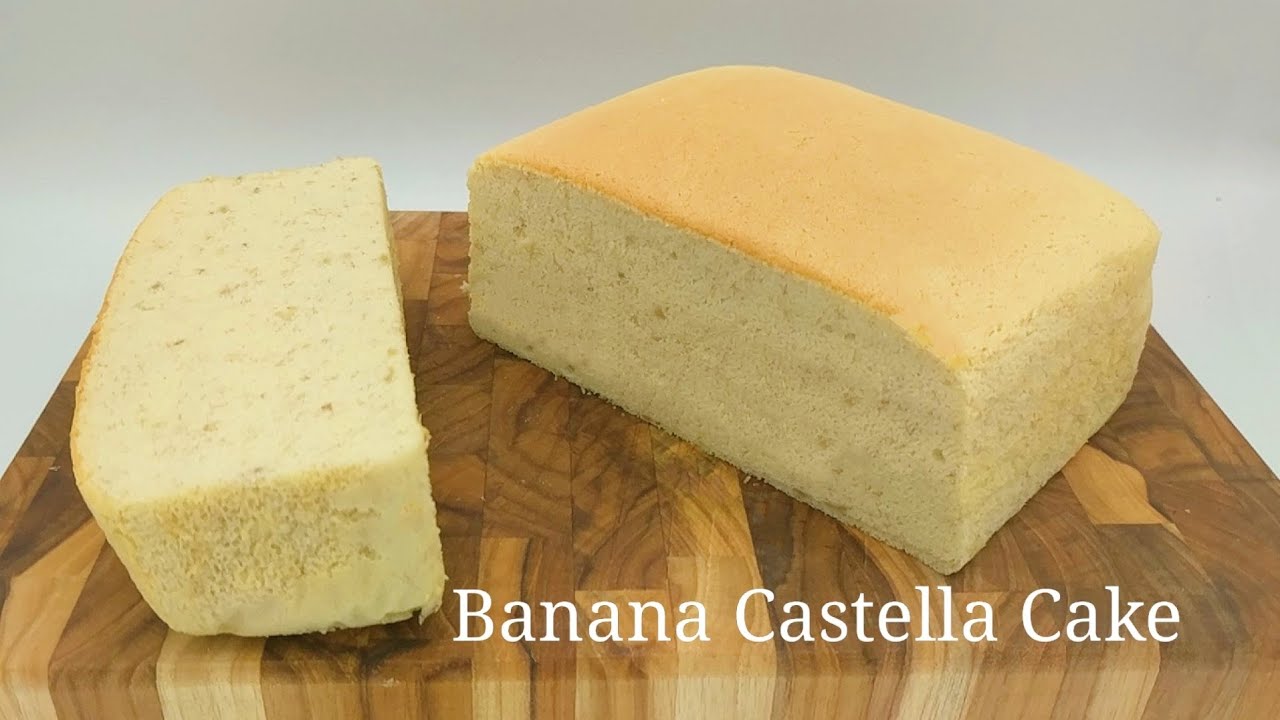 Banana Castella Cake 香蕉古早味蛋糕