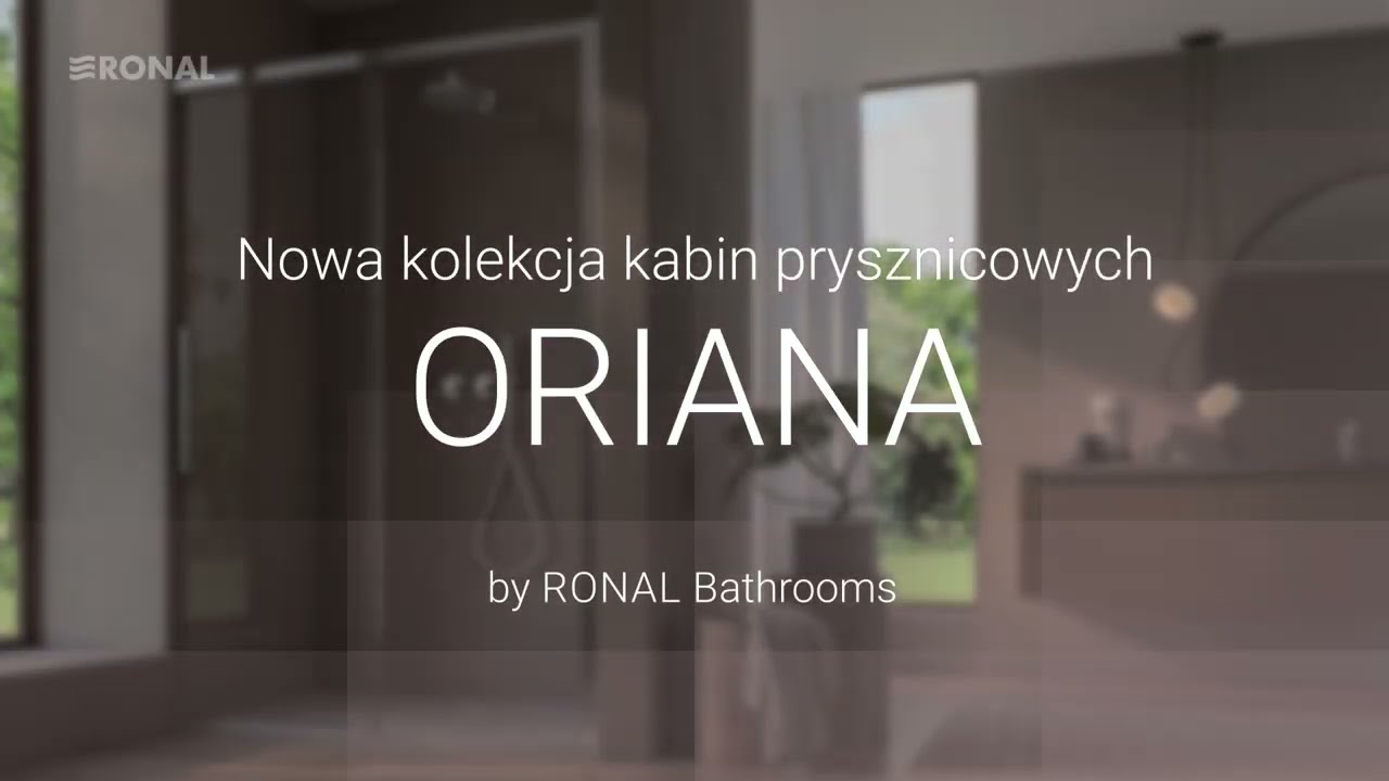 RONAL - Kabiny z drzwiami przesuwanymi ORIANA (PL)