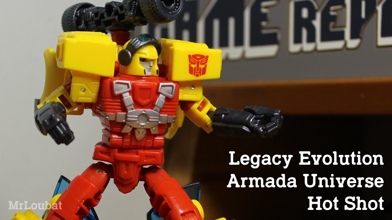 Transformers Legacy Evolution Armada Universe Hot Shot | MrLoubat Review No. 15 (With Kian)