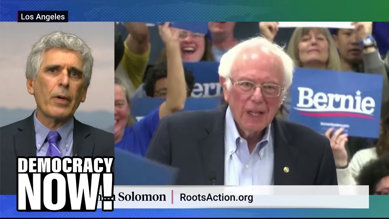 Norman Solomon: Warren not endorsing Sanders would be 