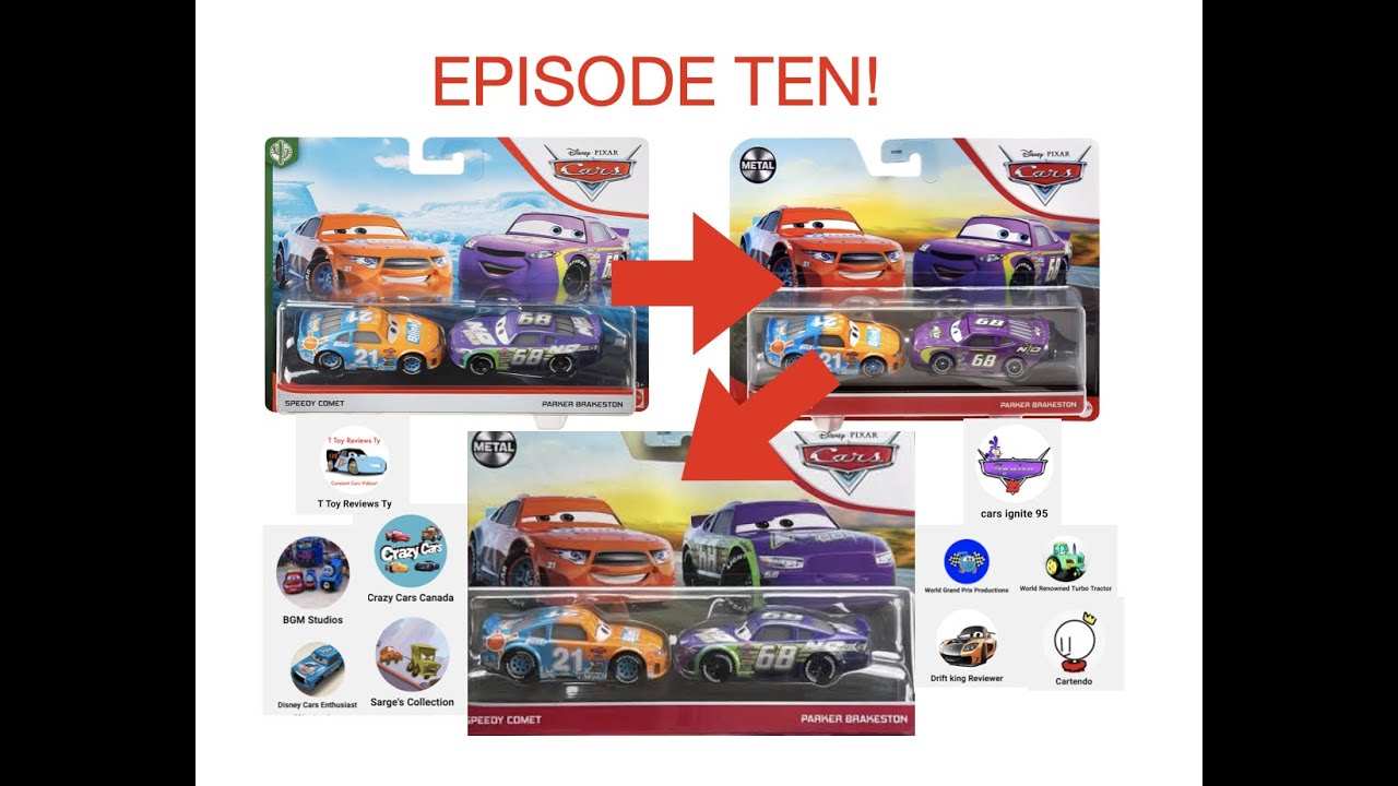 Weird Disney Cars Diecast Errors and Inconsistencies -Part 10