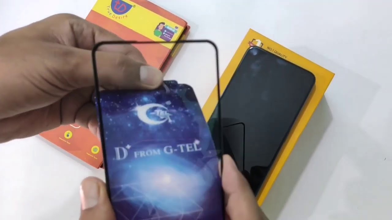 Realme 7 Tempered glass application|Best tempered glass for Realme 7