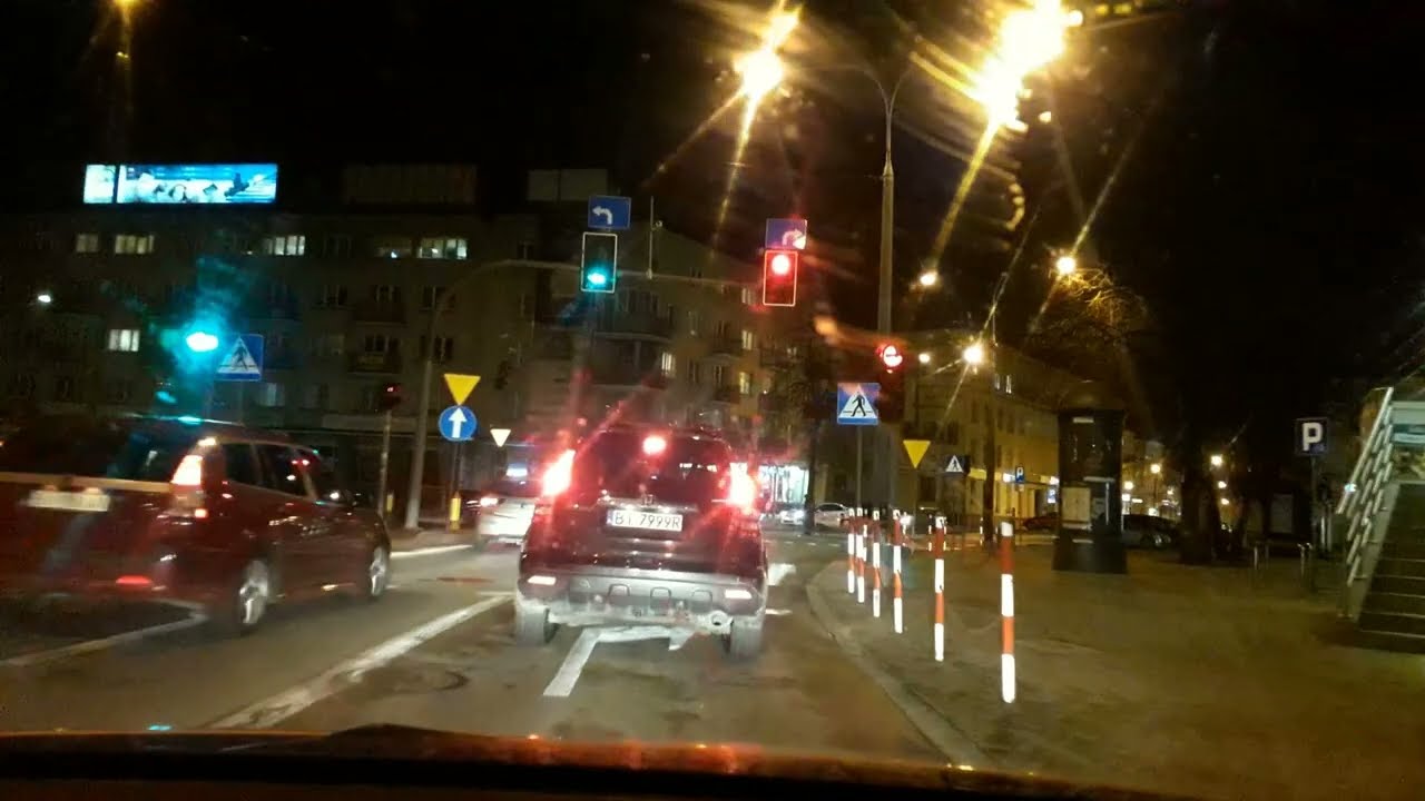 Białystok: drogowe absurdy, ul. Rocha: 