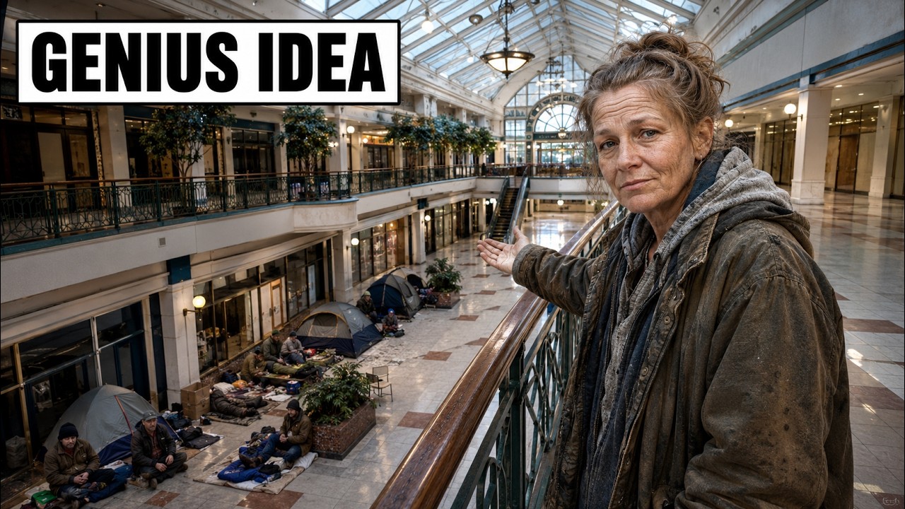 How Americans Cities Are Turning Abandoned Shopping Malls Into Homes For Homeless People