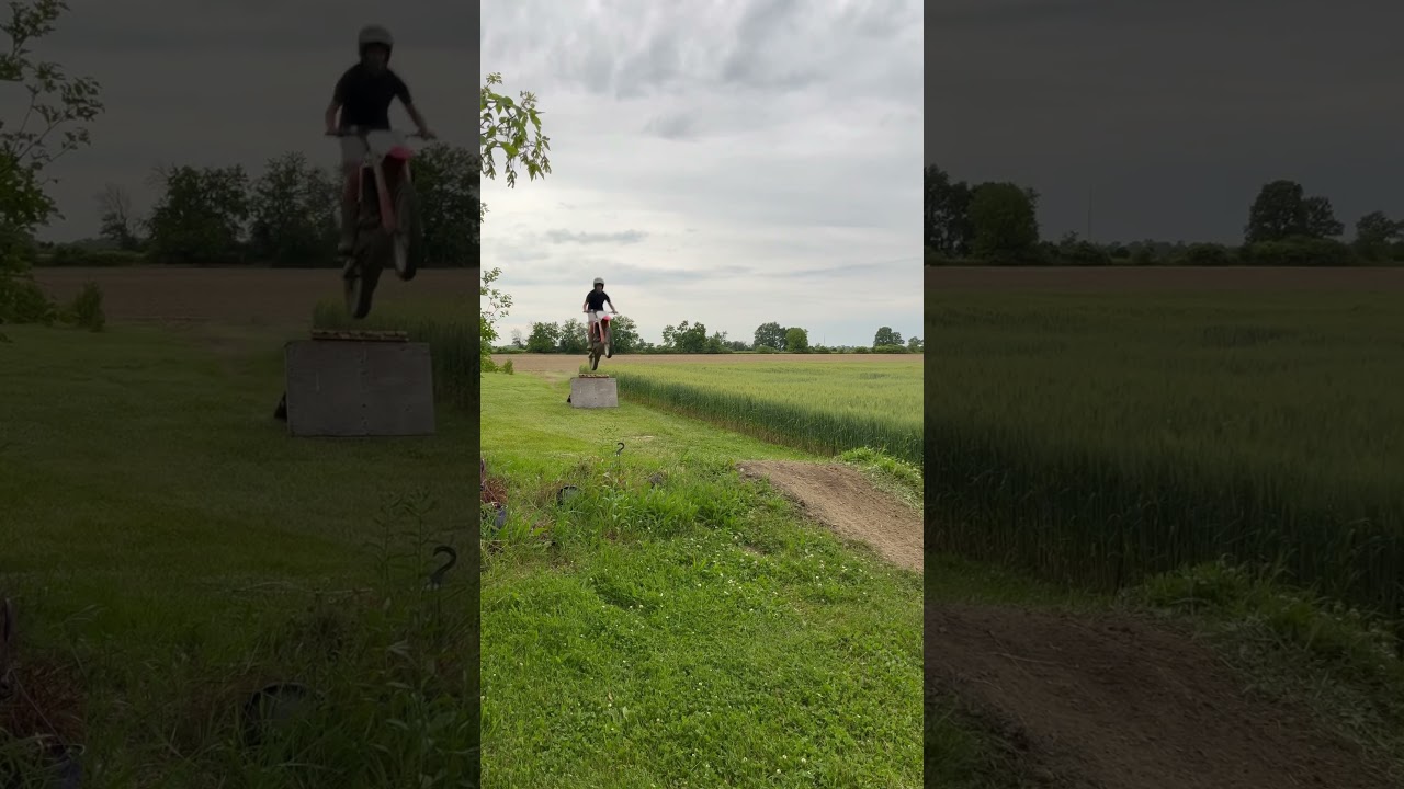 Sketchy homemade jump 