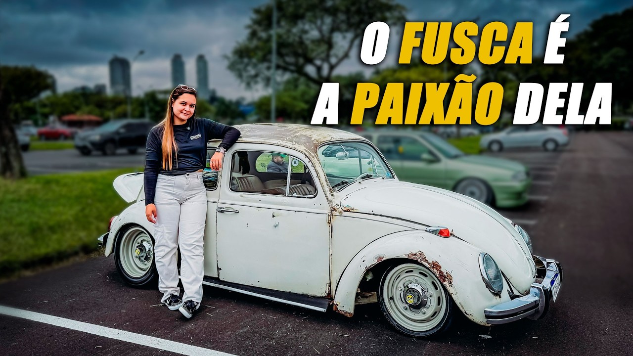 ELA PENSOU EM TODOS OS DETALHES DO FUSCA 71!