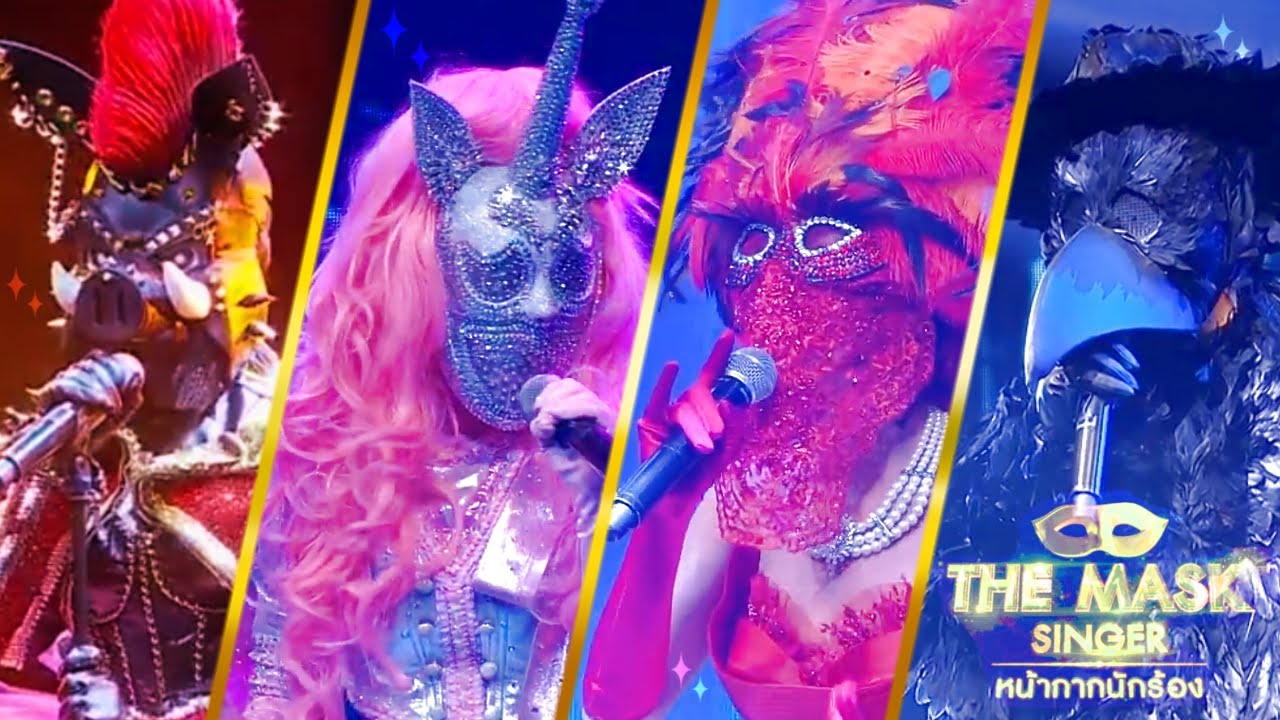 Funny Moments in The Mask Singer 1 (Thai)