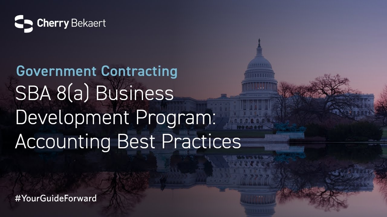 SBA 8(a) Business Development Program: Accounting Best Practices