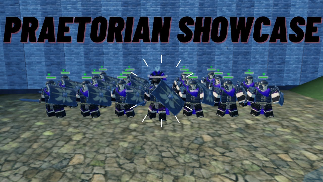Praetorian Showcase [ROBLOX WARLORDS]