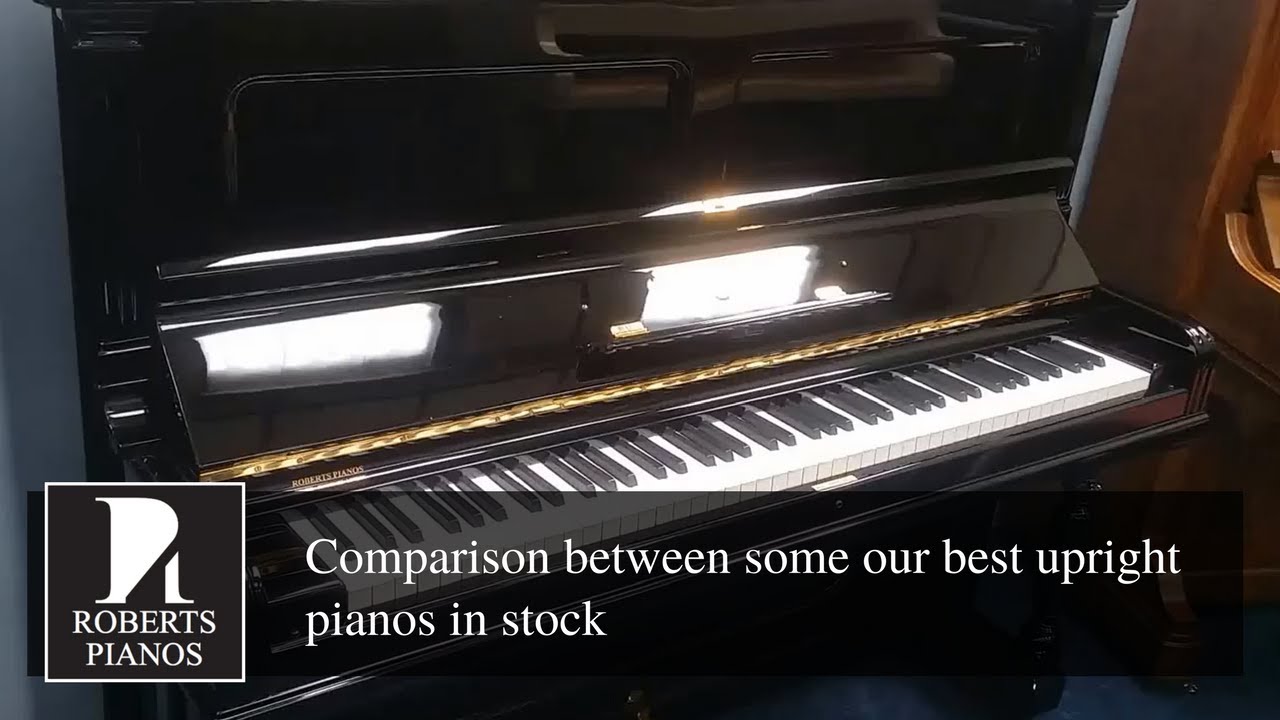 Comparison between some of our best upright pianos