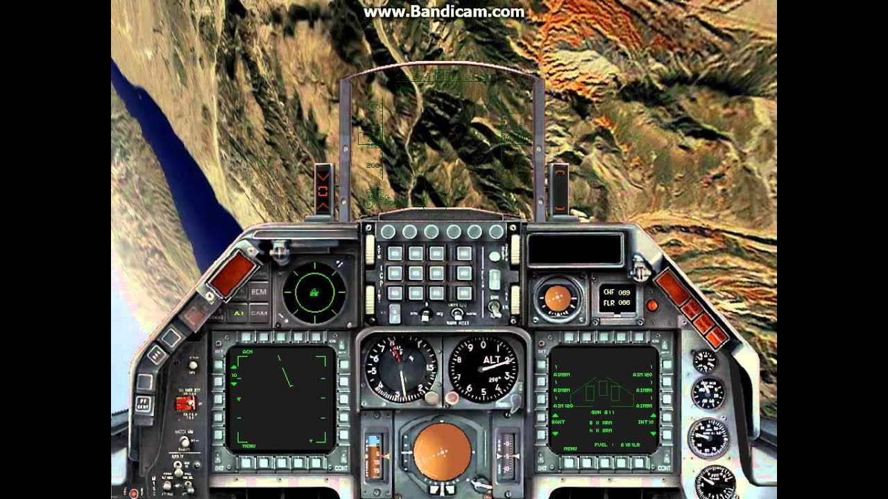 F-16 vs Mig-29 Dogfight (1999 Janes USAF)