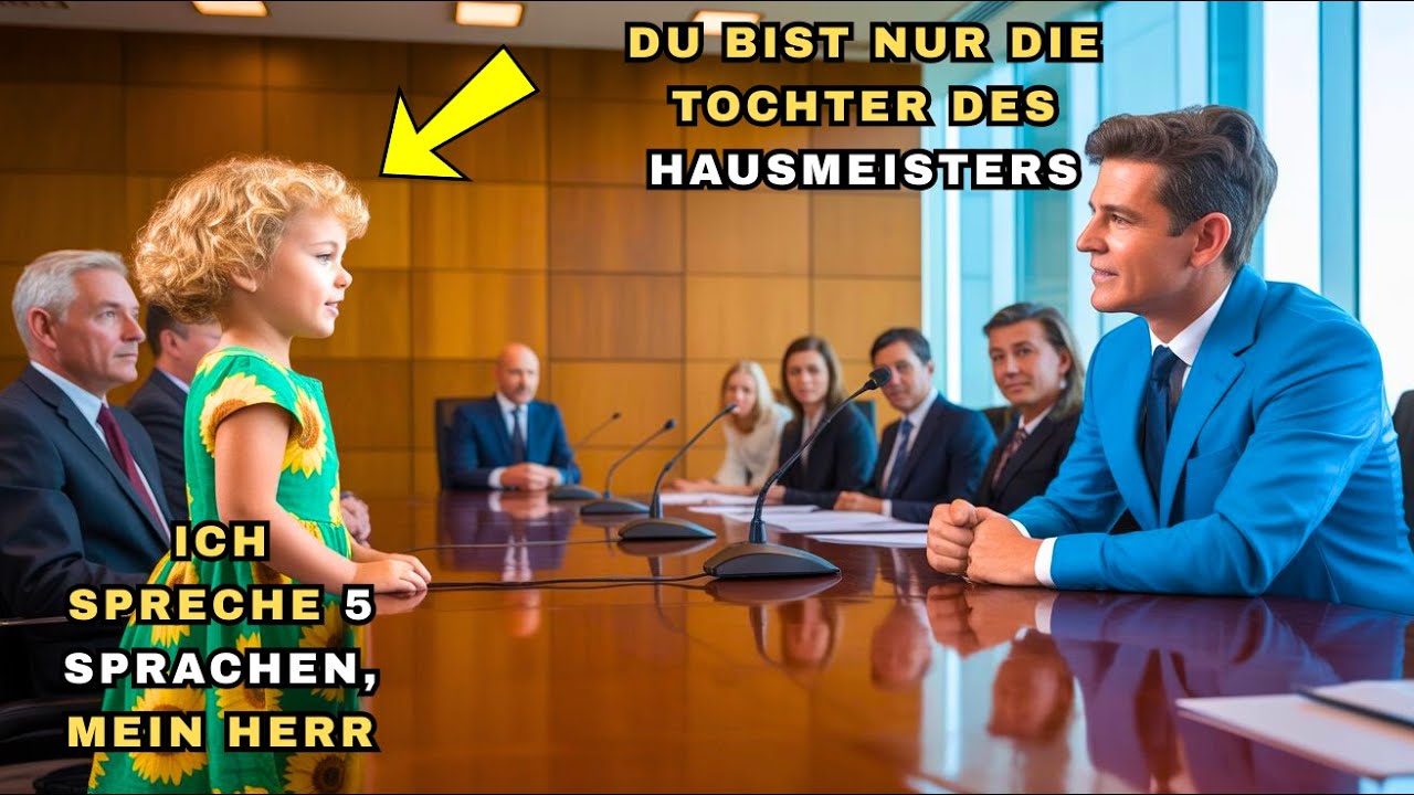 Wie viele Sprachen spricht die Tochter des Hausmeisters wirklich... Warum erstarrte der Millionär