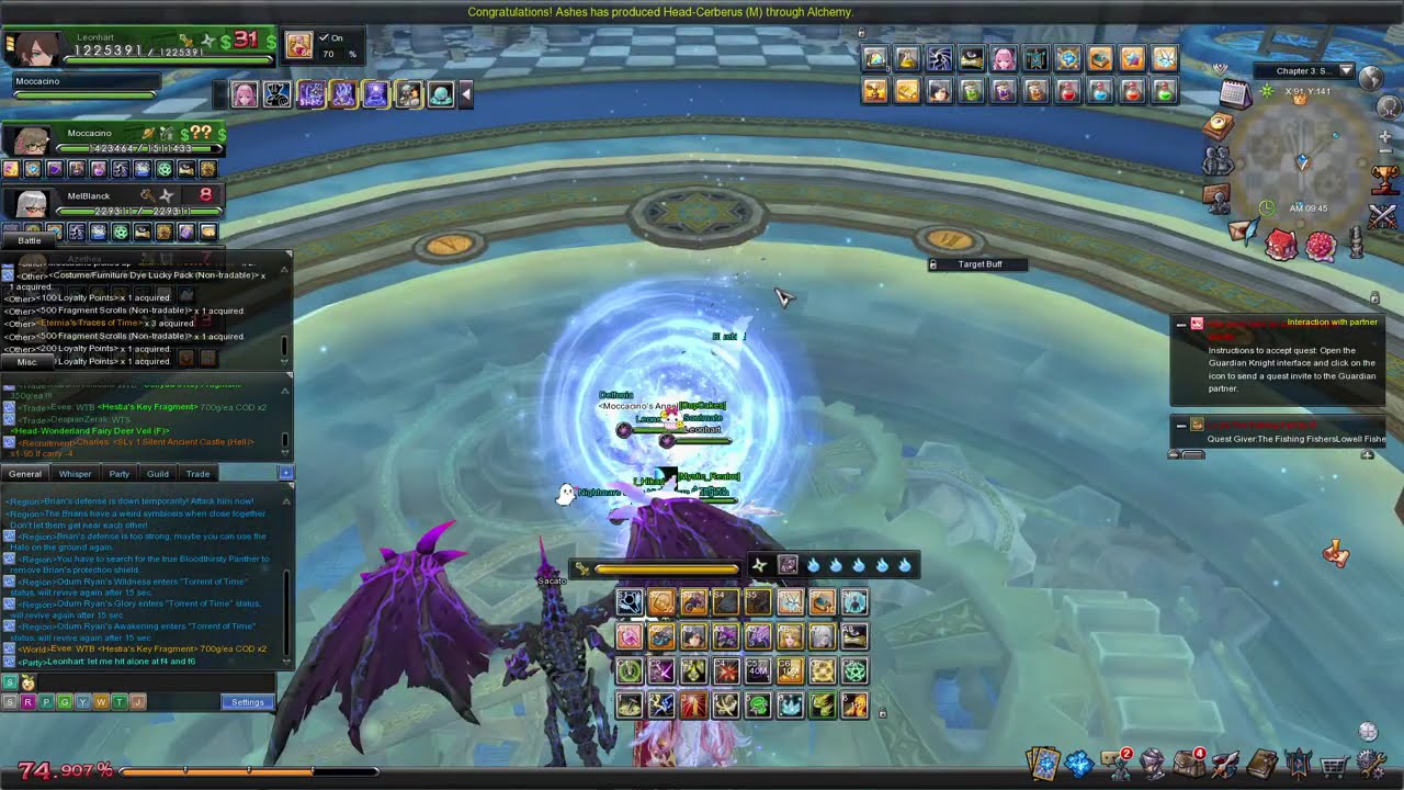 Aura Kingdom Online - Holy Sword Carry Vault of Eternity in June 2025