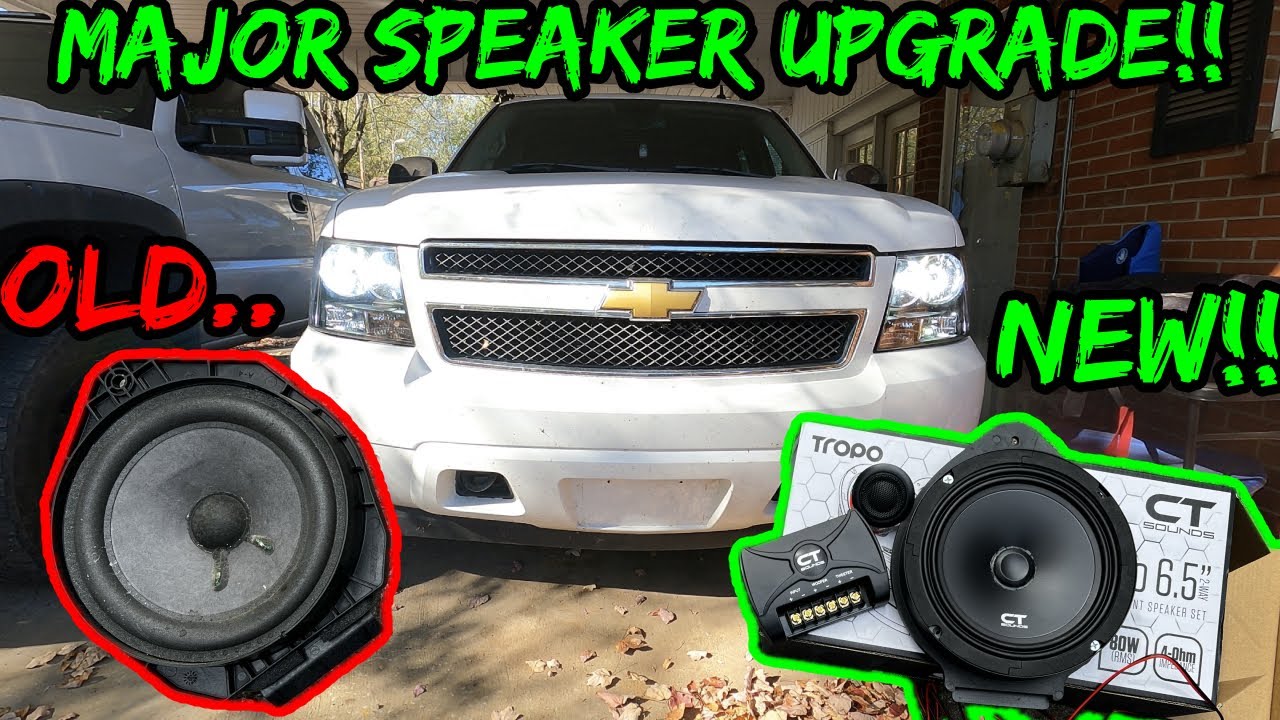 Installing CT Sounds 6.5 Tropo Series Component Speakers in My 07 Tahoe!!!!