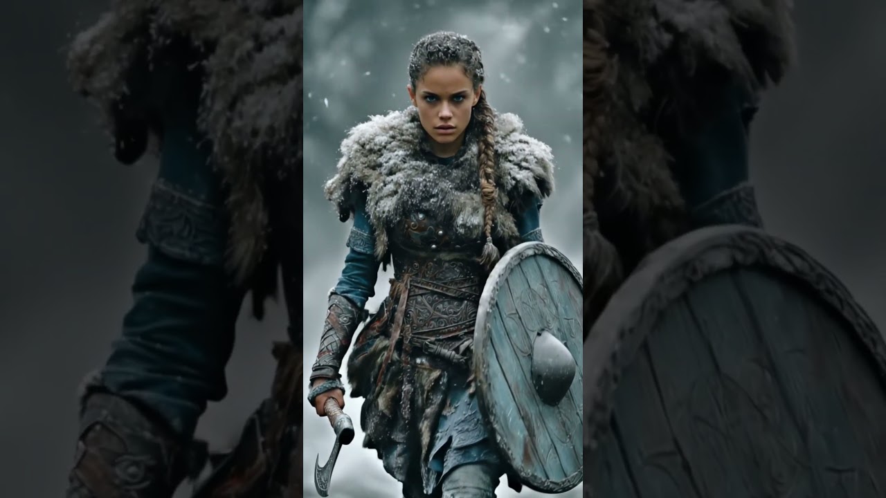 ⚔️ Viking Women &mdash; Fierce, Fearless, Legendary! 🔥👑 #shorts #vikings
