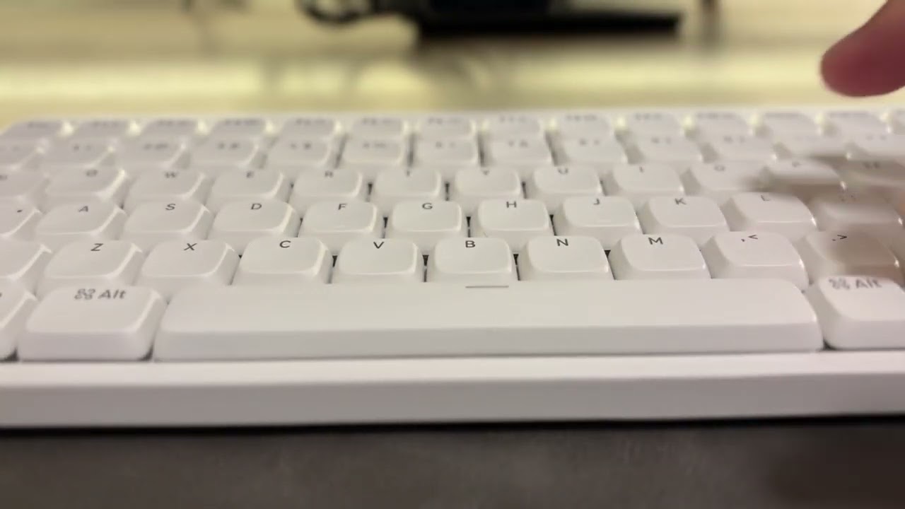 Lofree Flow Lite - Specter Low-profile POM Switch & Hades Low-profile POM Switches Typing Sound