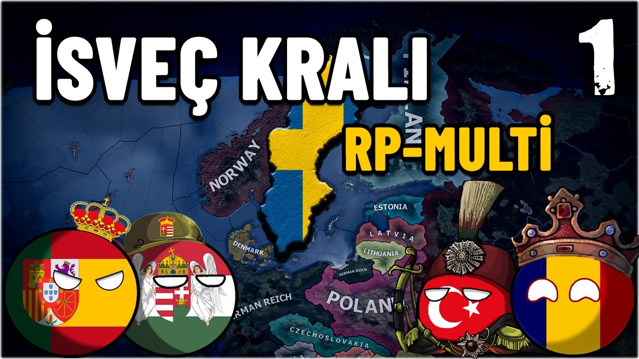 OĞLUM İÇİN | HEARTS OF IRON 4 - MULTIPLAYER | İSVEÇ#1