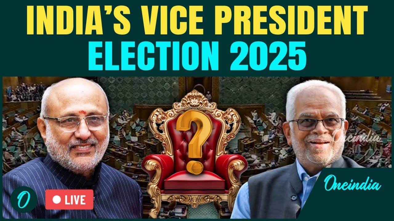 C.P. Radhakrishnan VS B Sudershan Reddy: India&rsquo;s Vice President Elections | NDA VS INDI Alliance