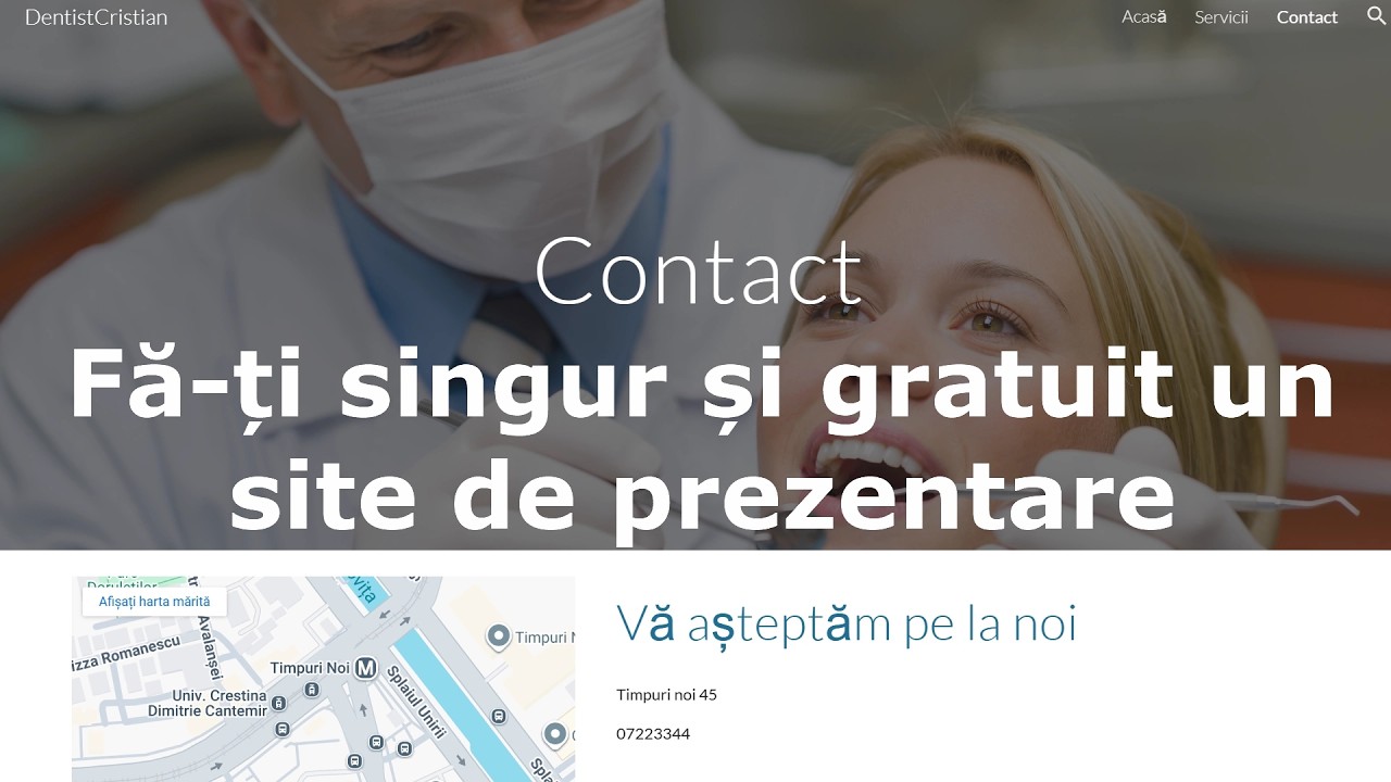 Cum să-ți faci singur un site de prezentare drăguț cu Google Site