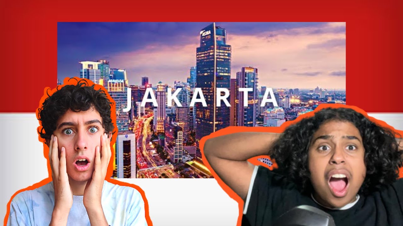 Foreigners React to Jakarta Indonesia Skyline!!